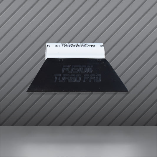 3.5" Black Fusion Turbo Pro W/ Small White Handle
