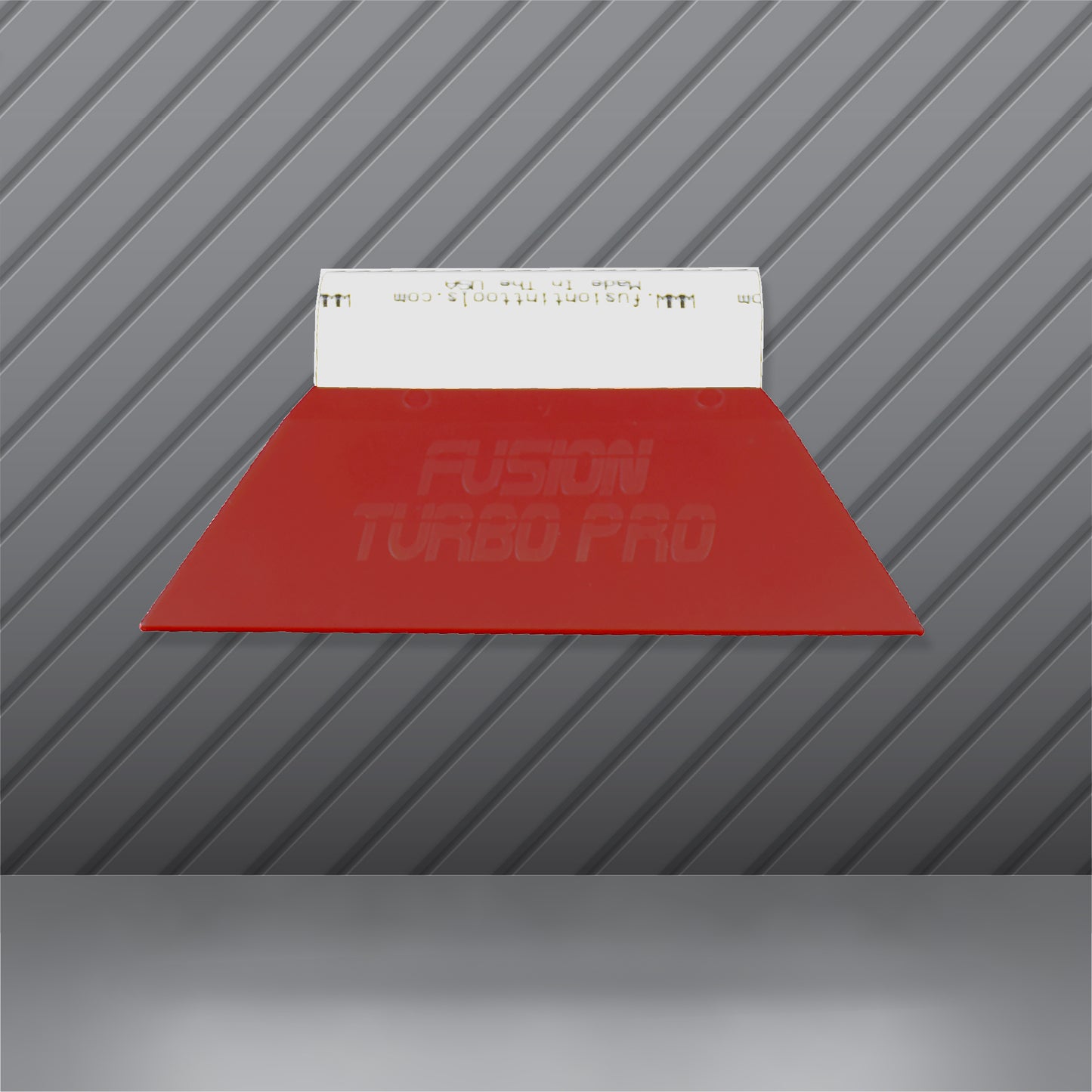 3.5" Red Fusion Turbo Pro W/ Small White Handle