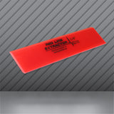 8" Red Line Extractor 1/4" Thick Double Bevel Squeegee Blade