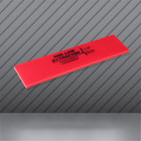 8" Red Line Extractor 1/4" Thick No Bevel Squeegee Blade