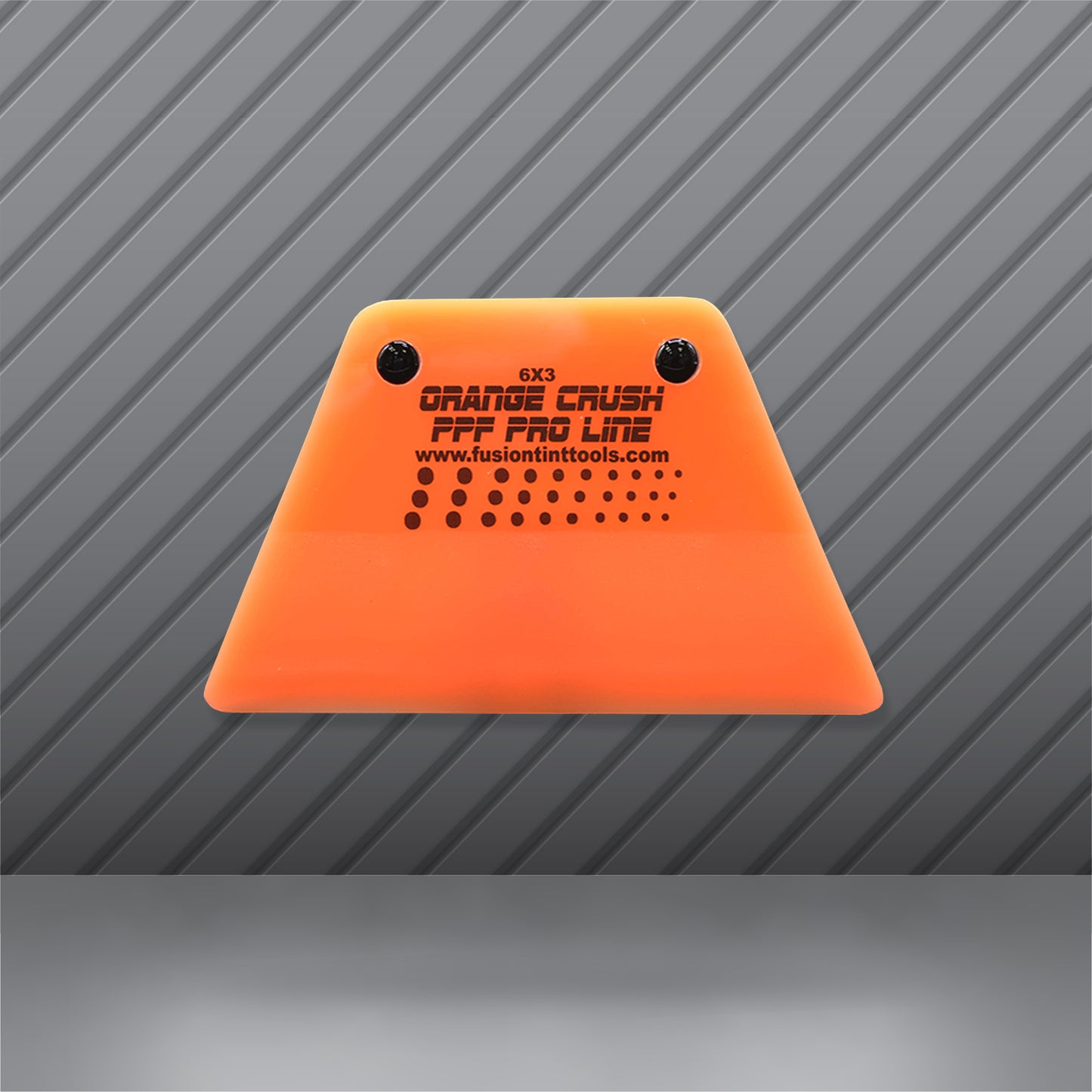 Orange Crush 6x3 Squeegee