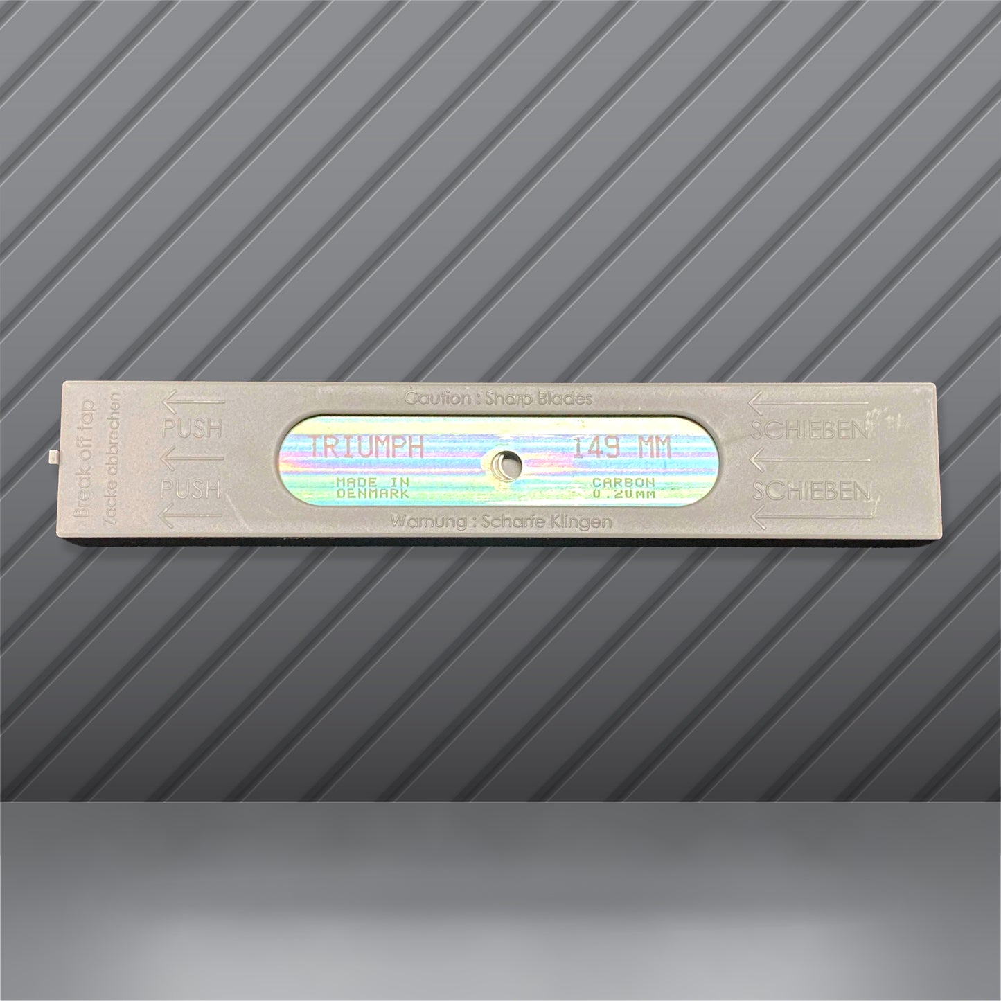 Triumph 6 inch Stainless Blades (25 pack) - Carbon