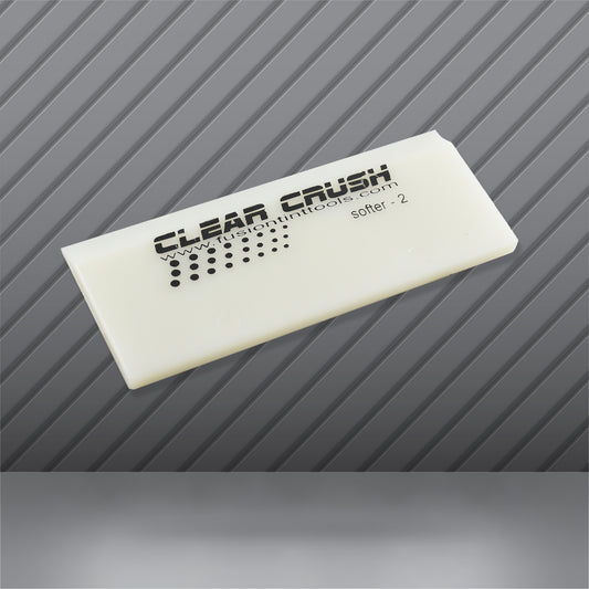 5" Clear Crush Squeegee Blade