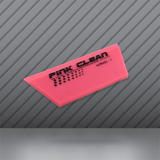 5" Pink Clean Cropped Squeegee Blade