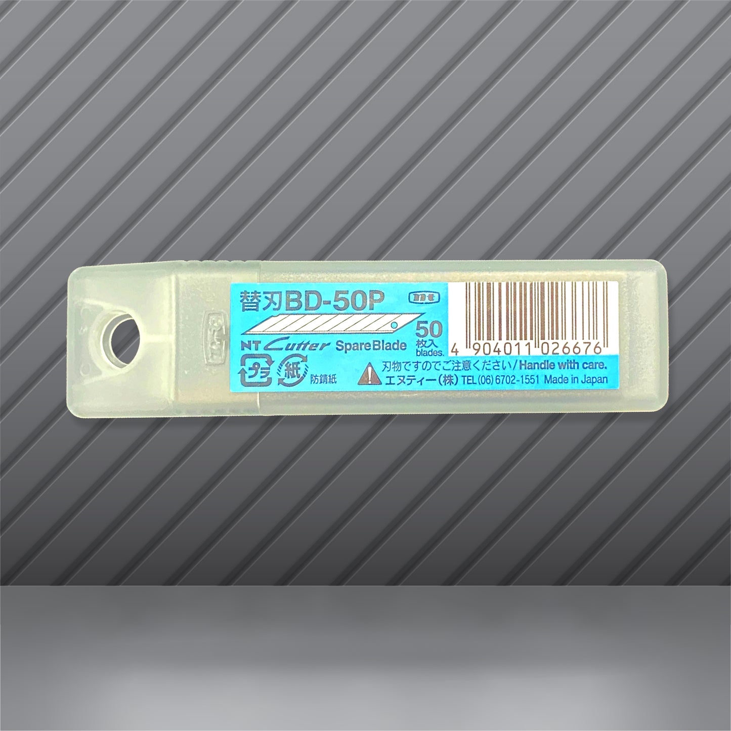 NT Cutter 9mm Snap-Off Precision Blades, 30 Degree Blades, 50-Blade/Pack